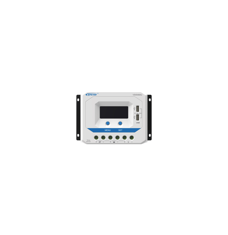 EPEVER VS4548AU VS-4548-AU Controlador Solar de Carga PWM 12/24/36/48 V 45 A Salida U