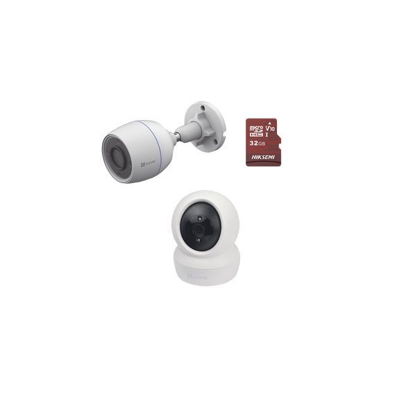 EZVIZ C6NCSH3CKM1 C6N-CSH3C/KM1 Kit de cámaras WiFi / Incluye 1 pieza C6N Para Uso en