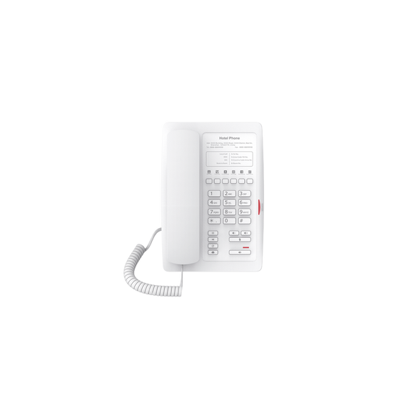 FANVIL H3WHITE H3-WHITE Teléfono IP para Hotelería profesional con 6 teclas programab