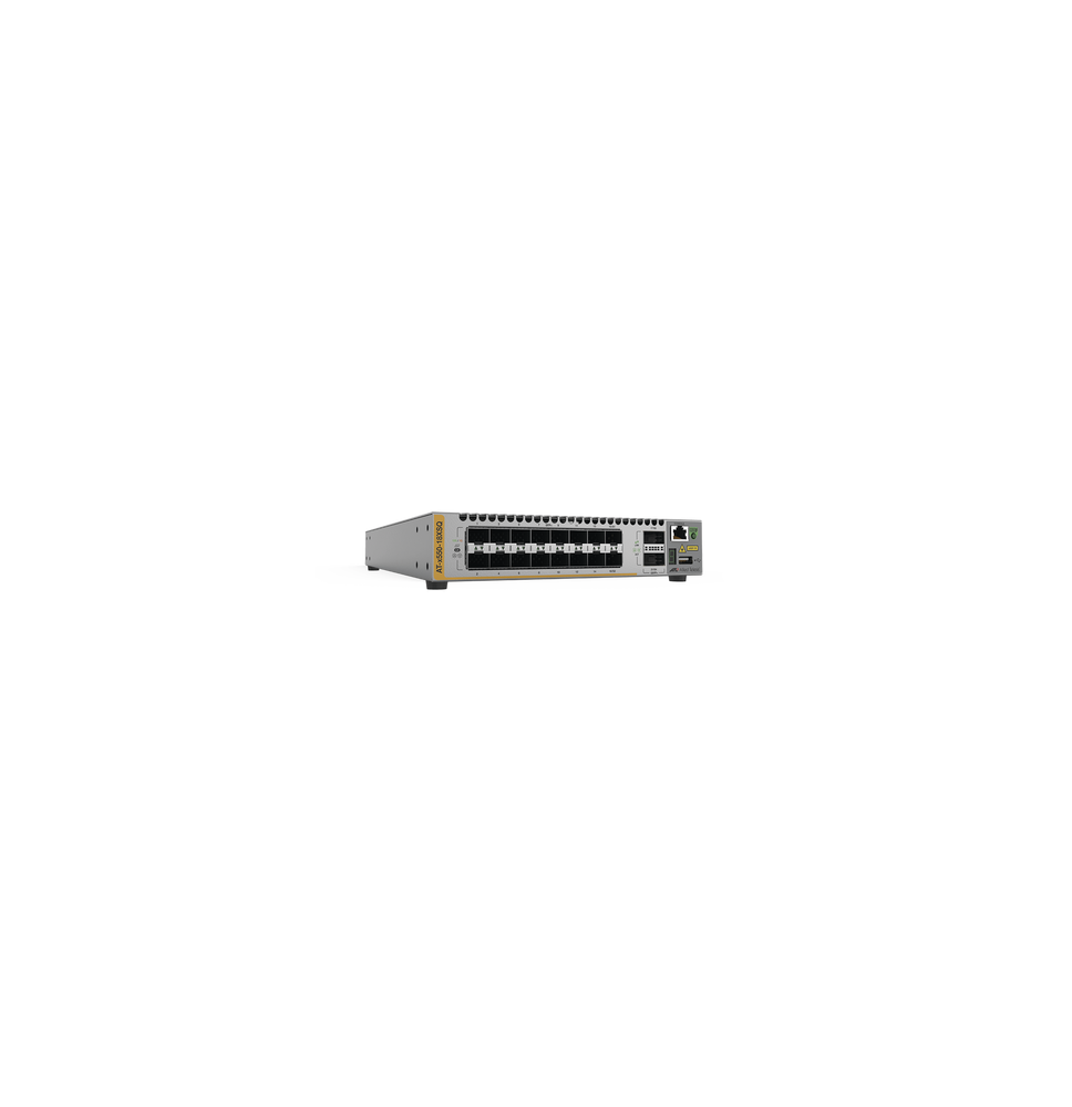 ALLIED TELESIS ATX55018XSQ10 AT-X550-18XSQ-10 Switch Stackeable Inteligente Capa 3 16