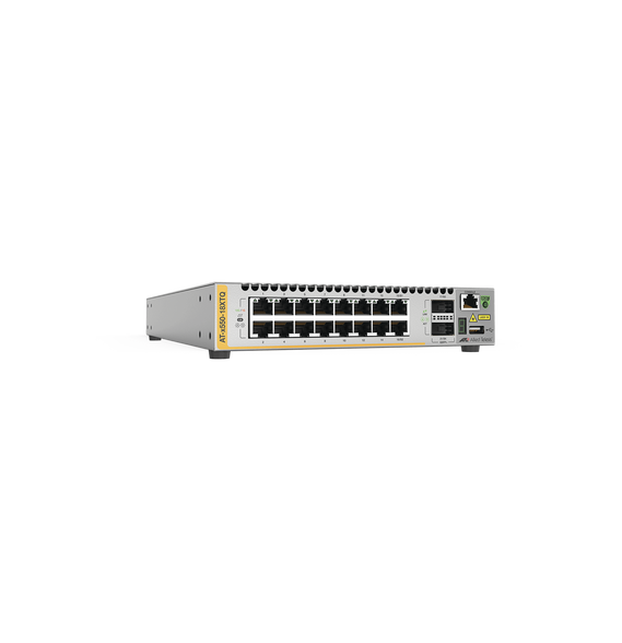 ALLIED TELESIS ATX55018XTQ10 AT-X550-18XTQ-10 Switch Stackeable Inteligente 10 Gigabi