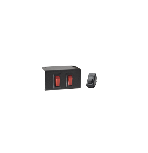 FEDERAL SIGNAL SW2 SW2 Panel frontal de 2 interruptores