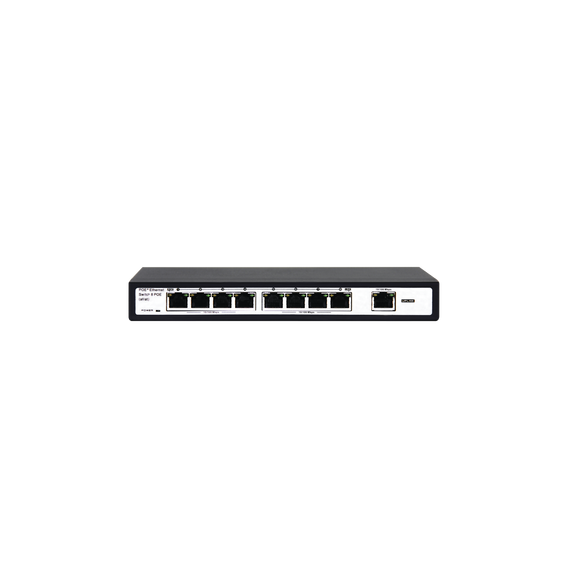 EPCOM TITANIUM ET1008EPE ET-1008EPE Switch PoE / 100 Metros PoE / 8 puertos 802.3af/a