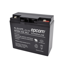 EPCOM POWERLINE PL1812FR PL-18-12-FR Batería 12 Vcc / 18 Ah / UL / AGM-VRLA / Retarda