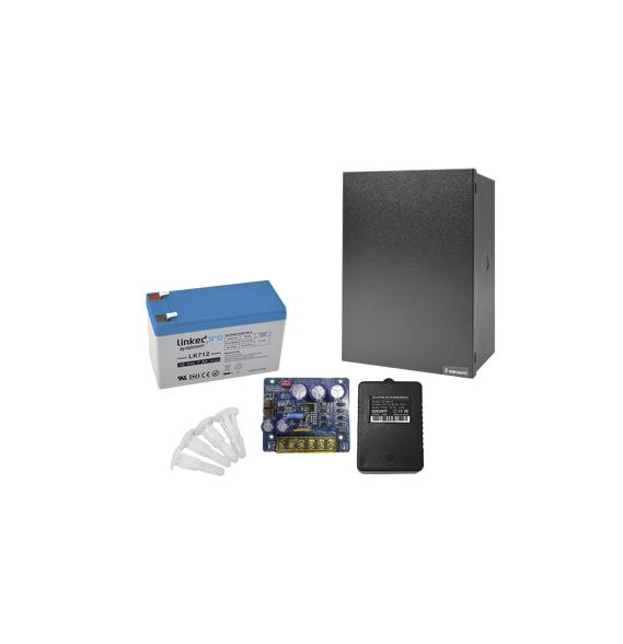 EPCOM POWERLINE KIT16B3LK7 KIT16B3LK7 Kit con fuente PLB3 con salida de 12 Vcc a 4 Am