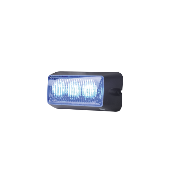 EPCOM INDUSTRIAL SIGNALING X109B X109-B Luz auxiliar brillante con 3 LEDs color azul