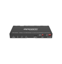 EPCOM PROAUDIO EPCB12SA EPC-B12SA Splitter HDMI 1x2 | 4K@60Hz | Extractor de Audio |