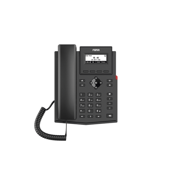 FANVIL X301G X301G Teléfono IP empresarial para 2 lineas SIP con pantalla LCD  Puerto