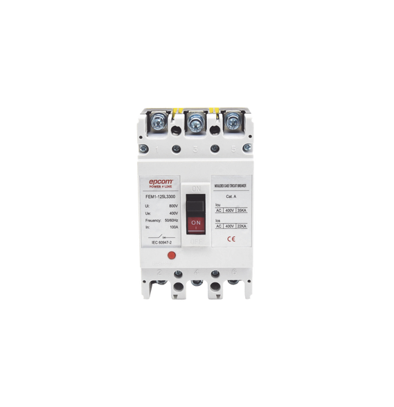 EPCOM POWERLINE FEM1125L3300 FEM1125L3300 Protección Térmicas 3 Polos