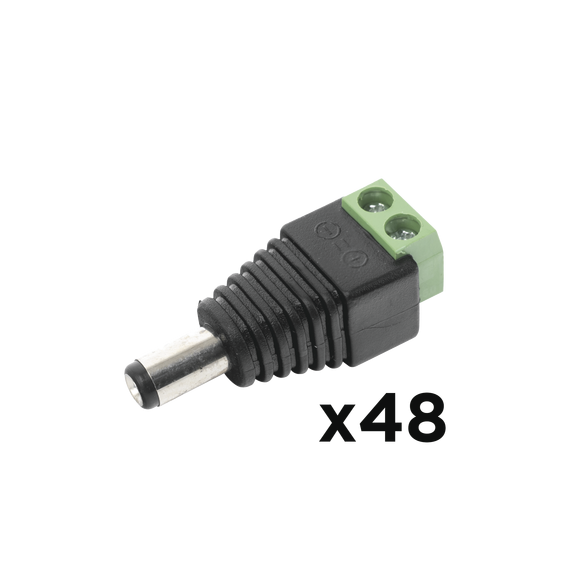 EPCOM POWERLINE PAQ48JR52 PAQ48JR52 KIT DE 48 CONECTORES MACHO PARA ALIMENTACIÓN A 12