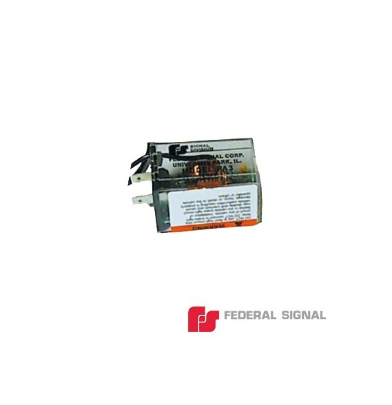 FEDERAL SIGNAL FA3SC FA3-SC Flasher para 2 luces de 10 Amps cada una