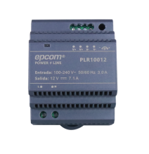 EPCOM POWERLINE PLR10012 PLR-100-12 Fuente de alimentación de 12 Vcc / 7.1 A / 85.2 W