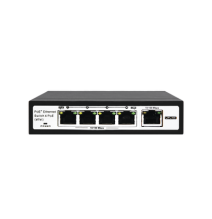 EPCOM TITANIUM ET1004EPE ET-1004EPE Switch PoE / 100 Metros PoE / 4 puertos 802.3af /