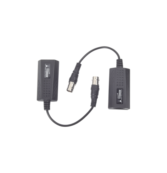 EPCOM TITANIUM TTIPCX TT-IP-CX Kit EXTENSOR IP por cable CABLE COAXIAL para distancia