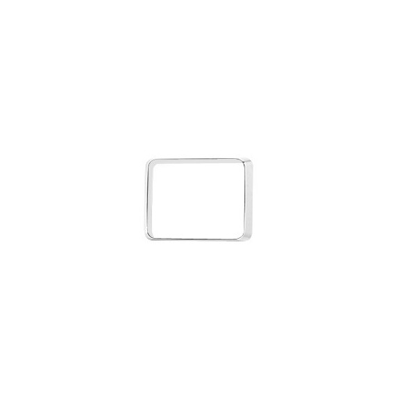 FEDERAL SIGNAL QL97MC QL-97-MC Bisel cromado con empaque para luces Quadraflare 9X7