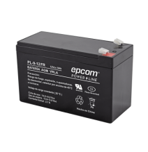 EPCOM POWERLINE PL912FR PL-9-12FR Batería 12 Vcc / 9 Ah / UL / Tecnología AGM-VRLA /