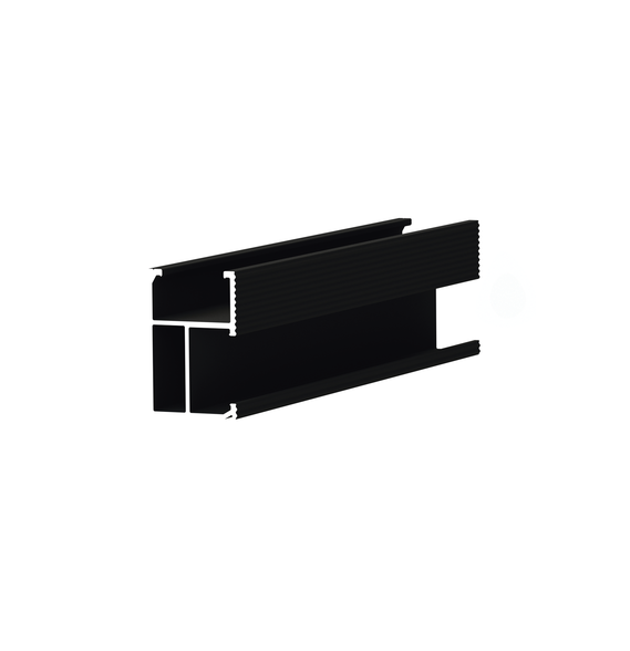 EPCOM POWERLINE EPLSR82700BLK EPL-SR8-2700BLK Riel 8 con anodizado negro para montaje