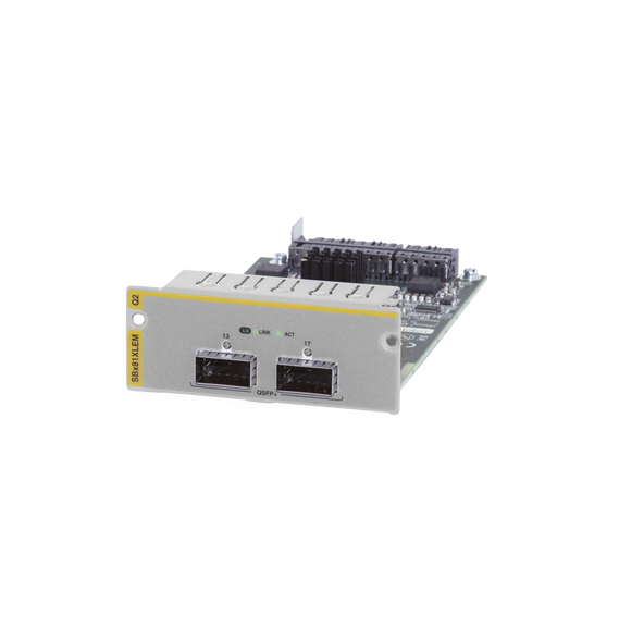 ALLIED TELESIS ATSBX81XLEMQ2B01 AT-SBX81XLEMQ2-B01 MODULO 2 x 40G QSFP+ PARA SBx81XLE