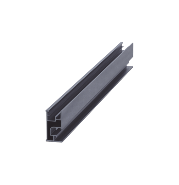 EPCOM POWERLINE EPLSR72100R EPL-SR7-2100-R Riel 7 2100mm aluminio anodizado para mont