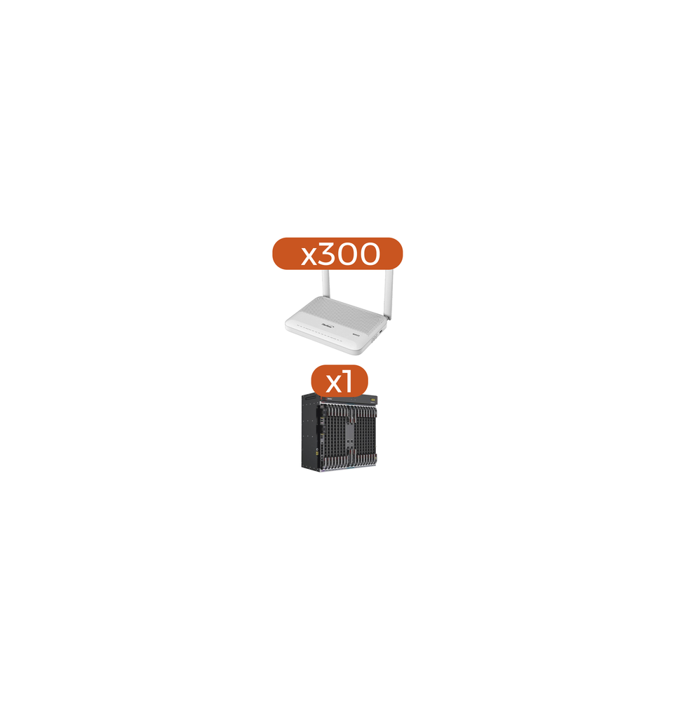 FIBERHOME AN1544FKIT AN1544F-KIT Kit 300 ONU´s HG6144F + 1 OLT AN6000-15 FIBERHOME AN1544FKIT AN1544F-KIT Kit 300 ONU´s HG6144F + 1 OLT AN6000-15