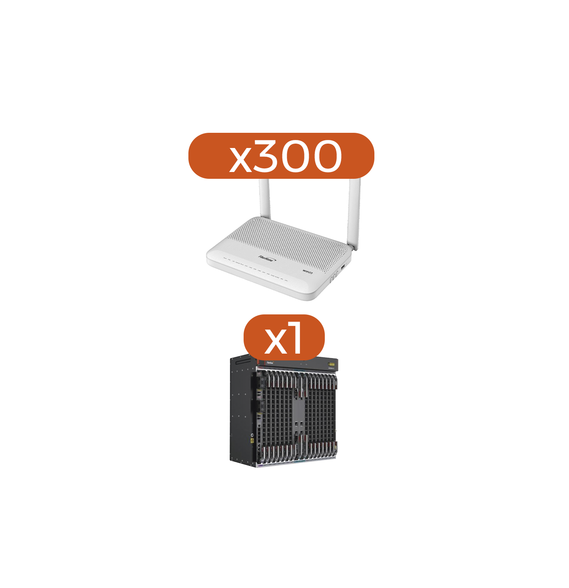 FIBERHOME AN1544FKIT AN1544F-KIT Kit 300 ONU´s HG6144F + 1 OLT AN6000-15