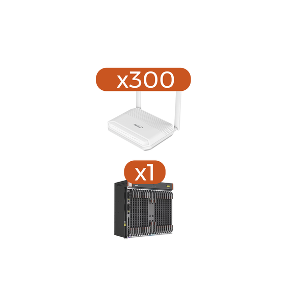 FIBERHOME AN1745FKIT AN1745F-KIT Kit 300 ONU´s HG6145F + 1 OLT AN6000-17