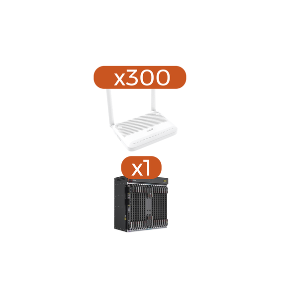 FIBERHOME AN1545D2KIT AN1545D2-KIT Kit 300 ONT´s HG6145D2 + 1 OLT AN6000-15