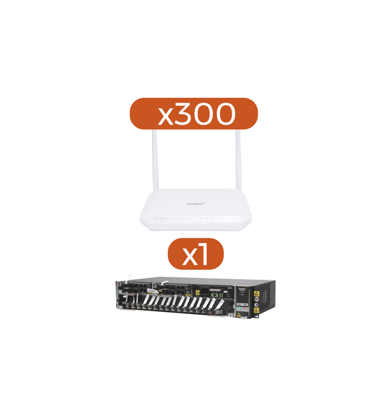 FIBERHOME AN0243DKIT AN0243D-KIT Kit 300 ONT´S HG6143D + 1 OLT AN60002-AC