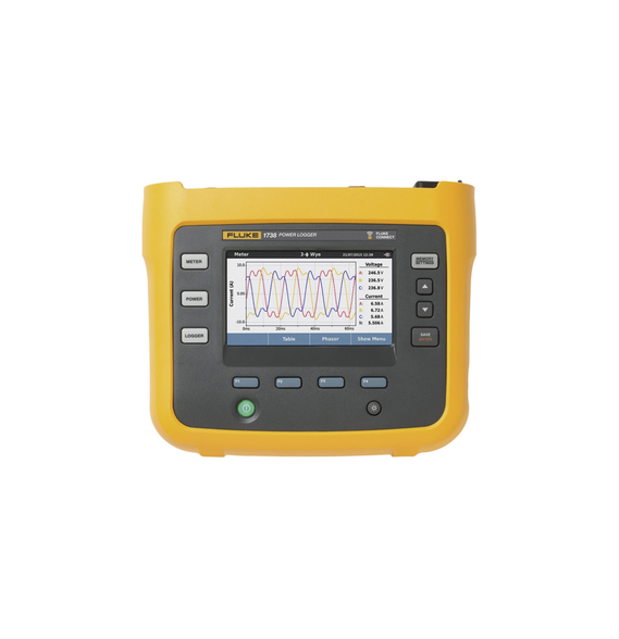 FLUKE FLUKE1738EUS FLUKE-1738/EUS Registrador Trifásico de Calidad Eléctrica Versión