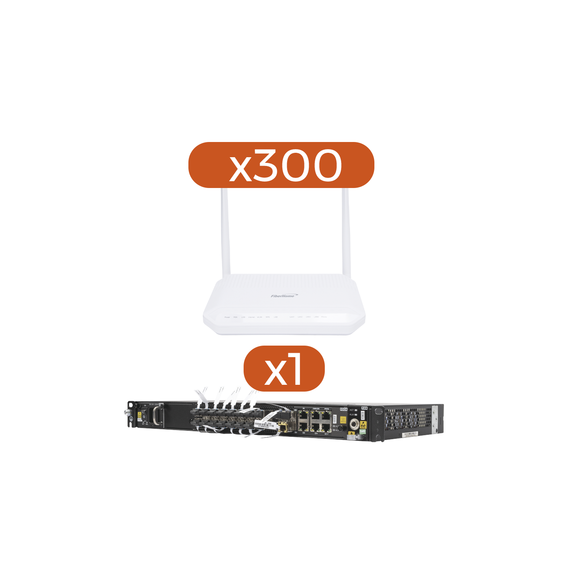 FIBERHOME AN1643DKIT AN1643D-KIT Kit 300 ONTS HG6143D + 1 OLT AN6001G16-AC