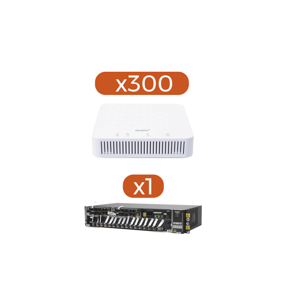 FIBERHOME AN0201AGKIT AN0201AG-KIT Kit 300 ONTS AN5506-01AG + 1 OLT AN60002-AC