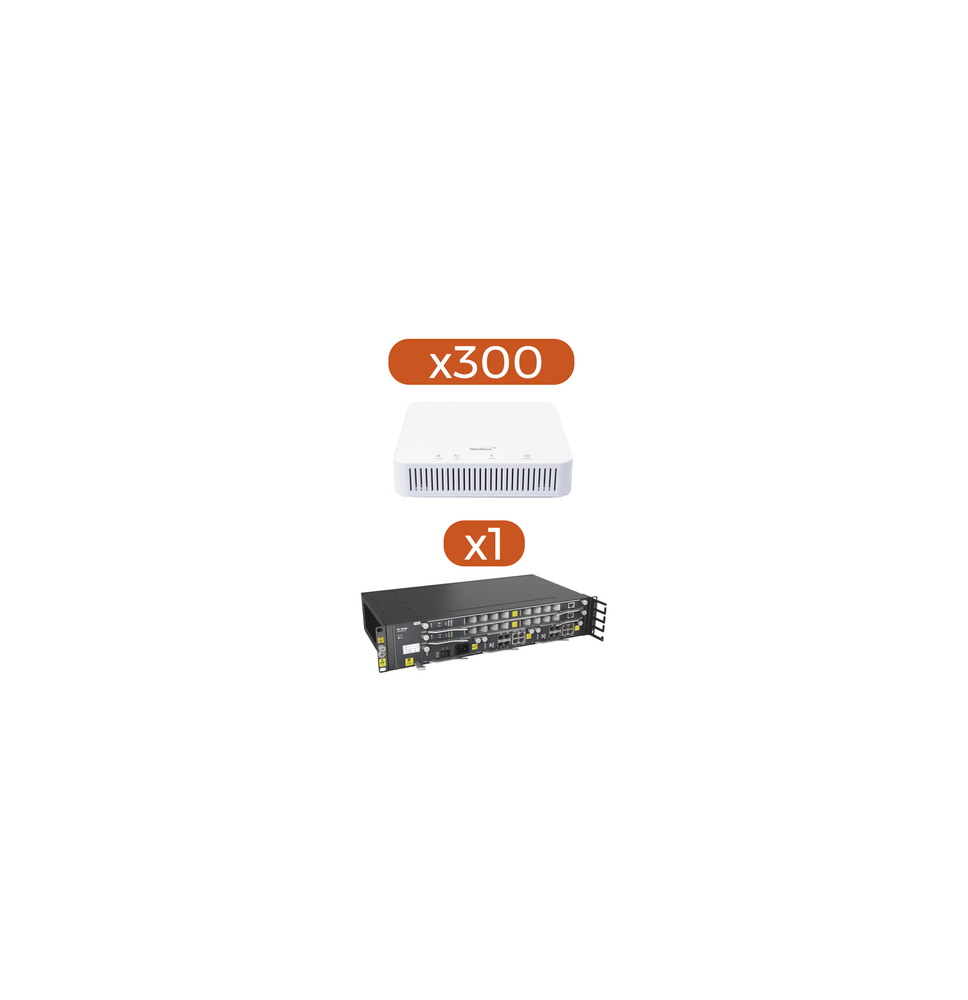 FIBERHOME AN5501AGKIT AN5501AG-KIT Kit 300 ONT´s AN5506-01AG + 1 OLT AN5516-04-AC