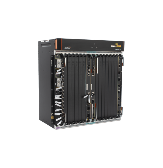 FIBERHOME AN600015 AN6000-15 OLT Carrier Class Modular GPON 14 Ranuras de Servicio In