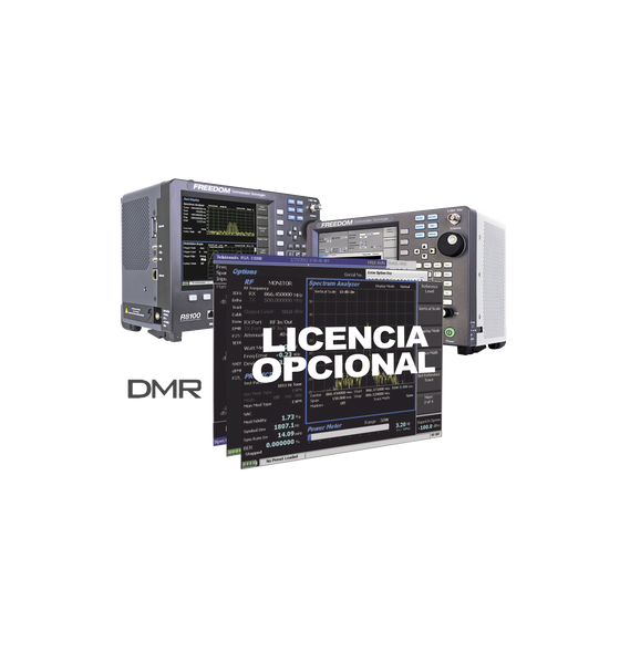 FREEDOM COMMUNICATION TECHNOLOGIES R8DMR R8-DMR Opción de Software para prueba de Sis