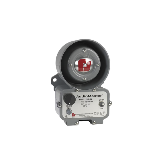 FEDERAL SIGNAL INDUSTRIAL 310XMV 310X-MV AudioMaster® Intercomunicador bidireccional