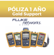 FLUKE NETWORKS GLDDSX5000 GLD-DSX-5000 Poliza de 1 año de Soporte Gold Para Certifica