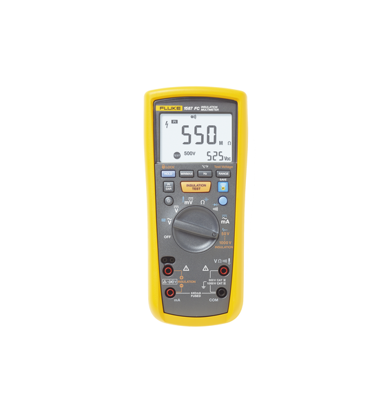 FLUKE FLUKE1587FCMXBR FLUKE-1587FC/MXBR Multímetro de Aislamiento 0.01 M? - 2G? . Pru