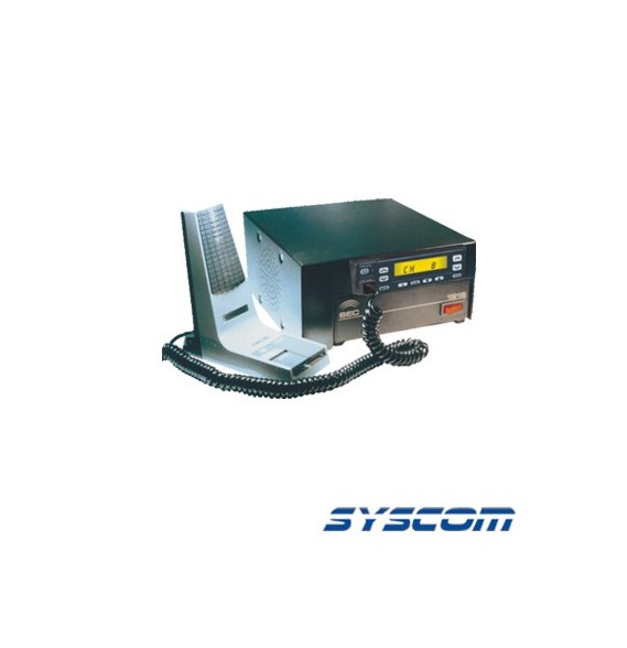 Syscom SKB8180HK SKB-8180-HK Estación Base con Radio KENWOOD TK-8180 UHF 450-490 MHz