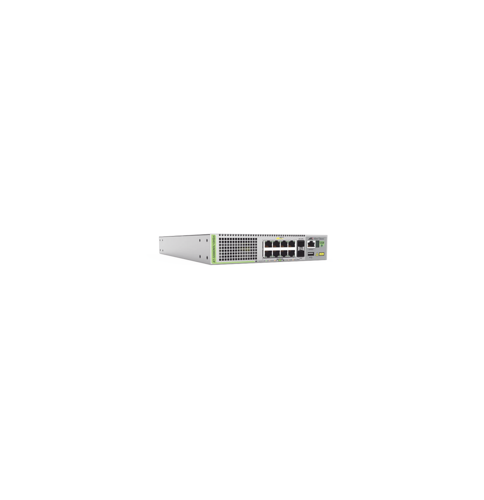 ALLIED TELESIS ATGS980MX10HSM10 AT-GS980MX/10HSM-10 Switch Stackable L3 8x Multi-Giga