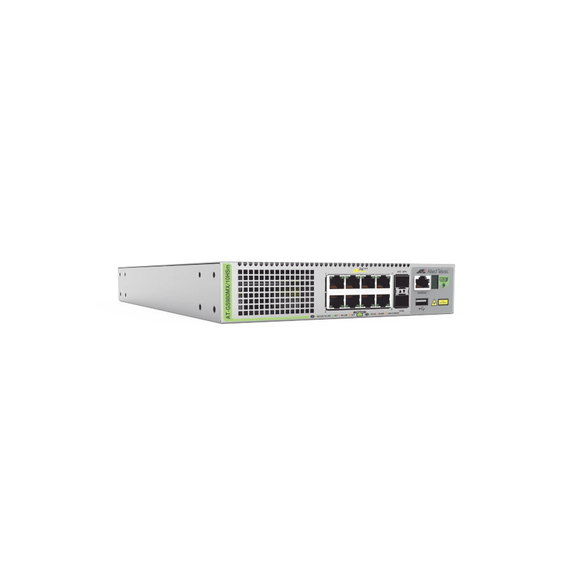 ALLIED TELESIS ATGS980MX10HSM10 AT-GS980MX/10HSM-10 Switch Stackable L3 8x Multi-Giga