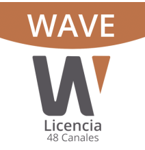 Hanwha Techwin Wisenet WAVEPRO48 WAVE-PRO-48 Licencia de 48 Canales de Grabación Wise