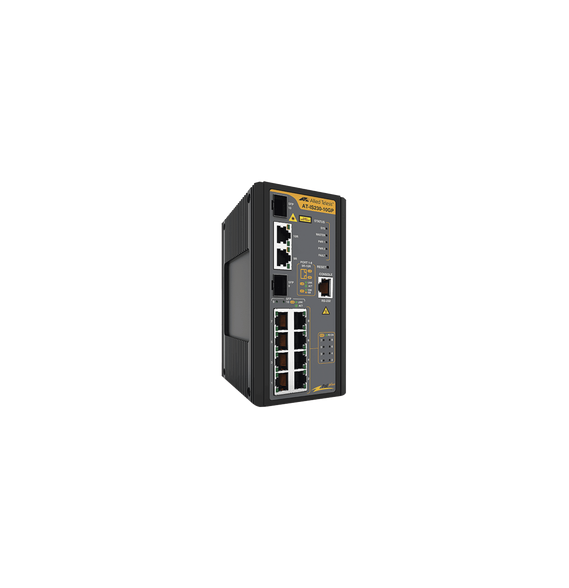 ALLIED TELESIS ATIS23010GP AT-IS230-10GP Switch Industrial PoE+ administrable de 8 Pu