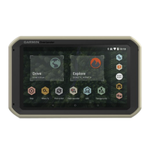 GARMIN 100219500 10-02195-00 Navegador Overlander pantalla táctil de 7 pulgadas bajo