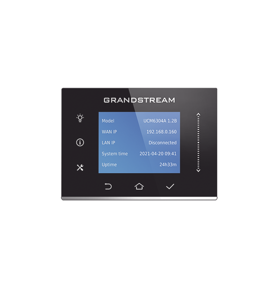 GRANDSTREAM UCM6304A UCM6304A Conmutador IP-PBX para hasta 1000 usuarios y 150 llamad