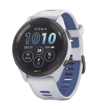 GARMIN 100281001 10-02810-01 Forerunner® 265 Bisel negro con carcasa en blanco y corr