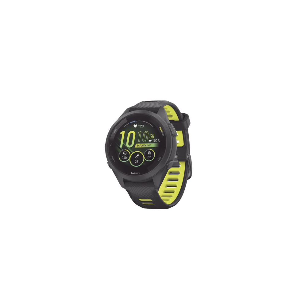 GARMIN 100281003 10-02810-03 Forerunner® 265S Bisel y carcasa en negro con correa de