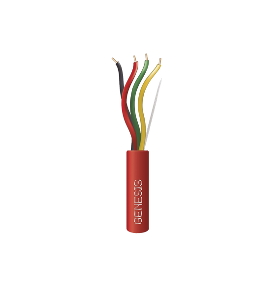 GENESIS 43121004 4312-1004 Carrete de Alambre 305 Metros / 4 x 16 AWG / Color Rojo /