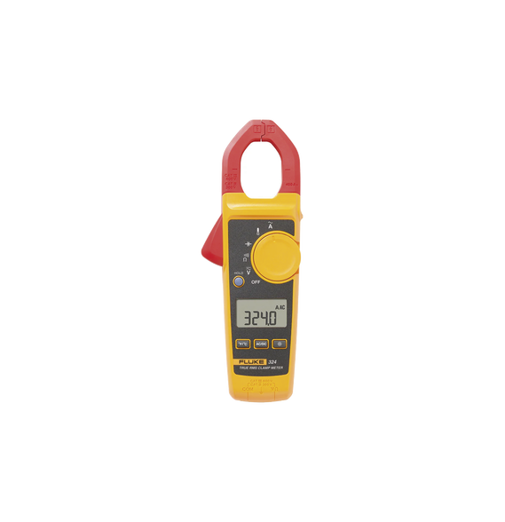 FLUKE FLUKE324 FLUKE-324 Amperímetro de Gancho 400A AC True RM C/Temp