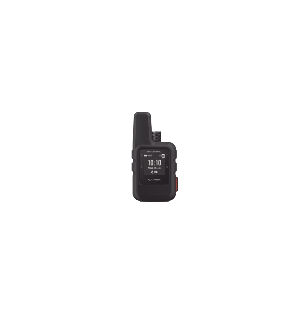 GARMIN 100260201 10-02602-01 Navegador satelital InReach Mini 2 color negro con cober