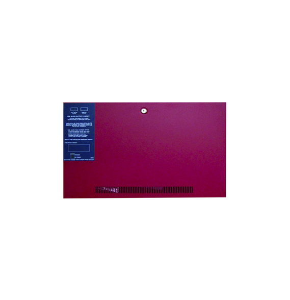 FIRE-LITE BB55F BB55F Gabinete para dos baterías de respaldo de 55 AH. Para aplicacio